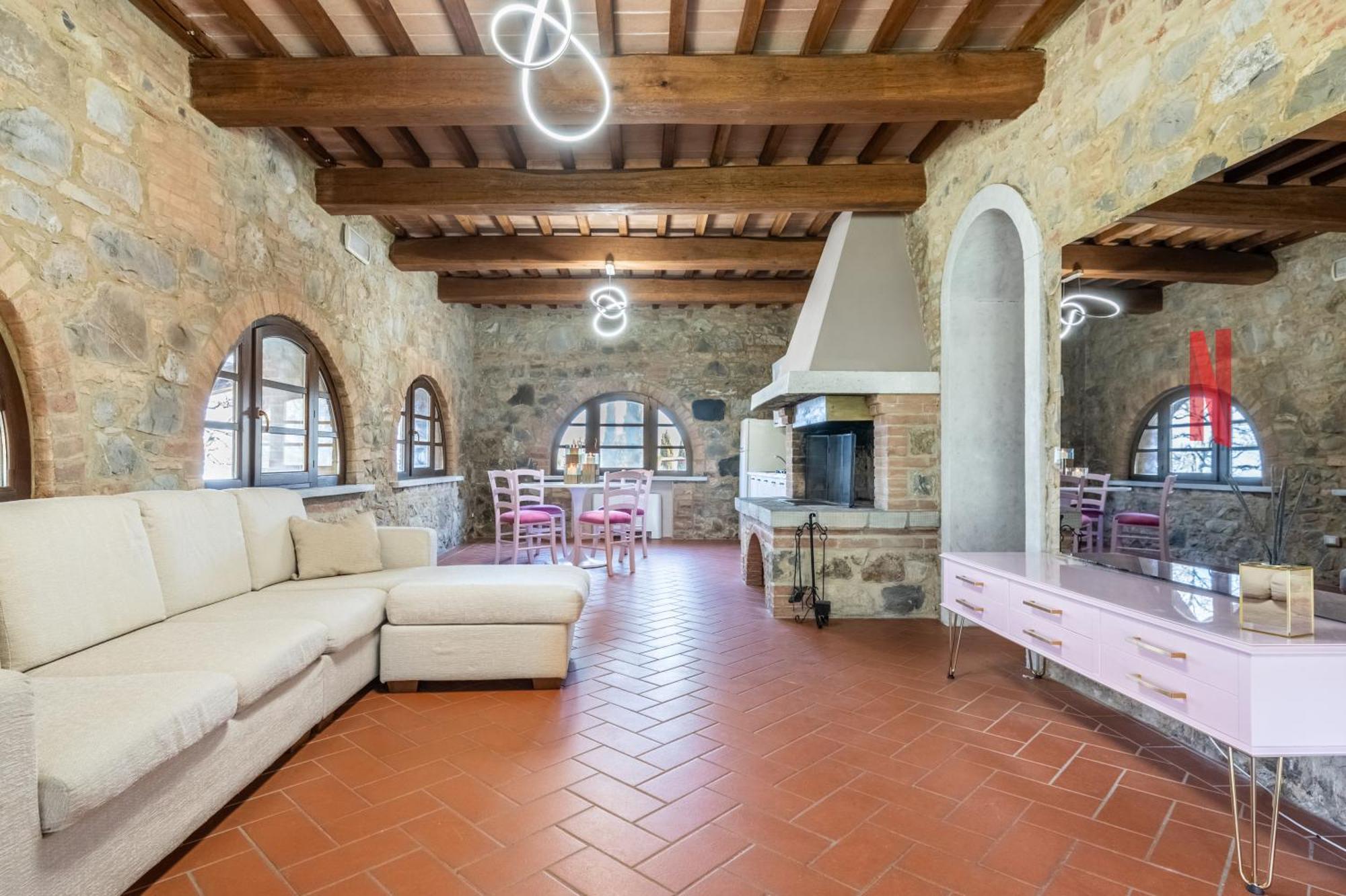 Villa Le Polle Di Meletro Chianni Extérieur photo