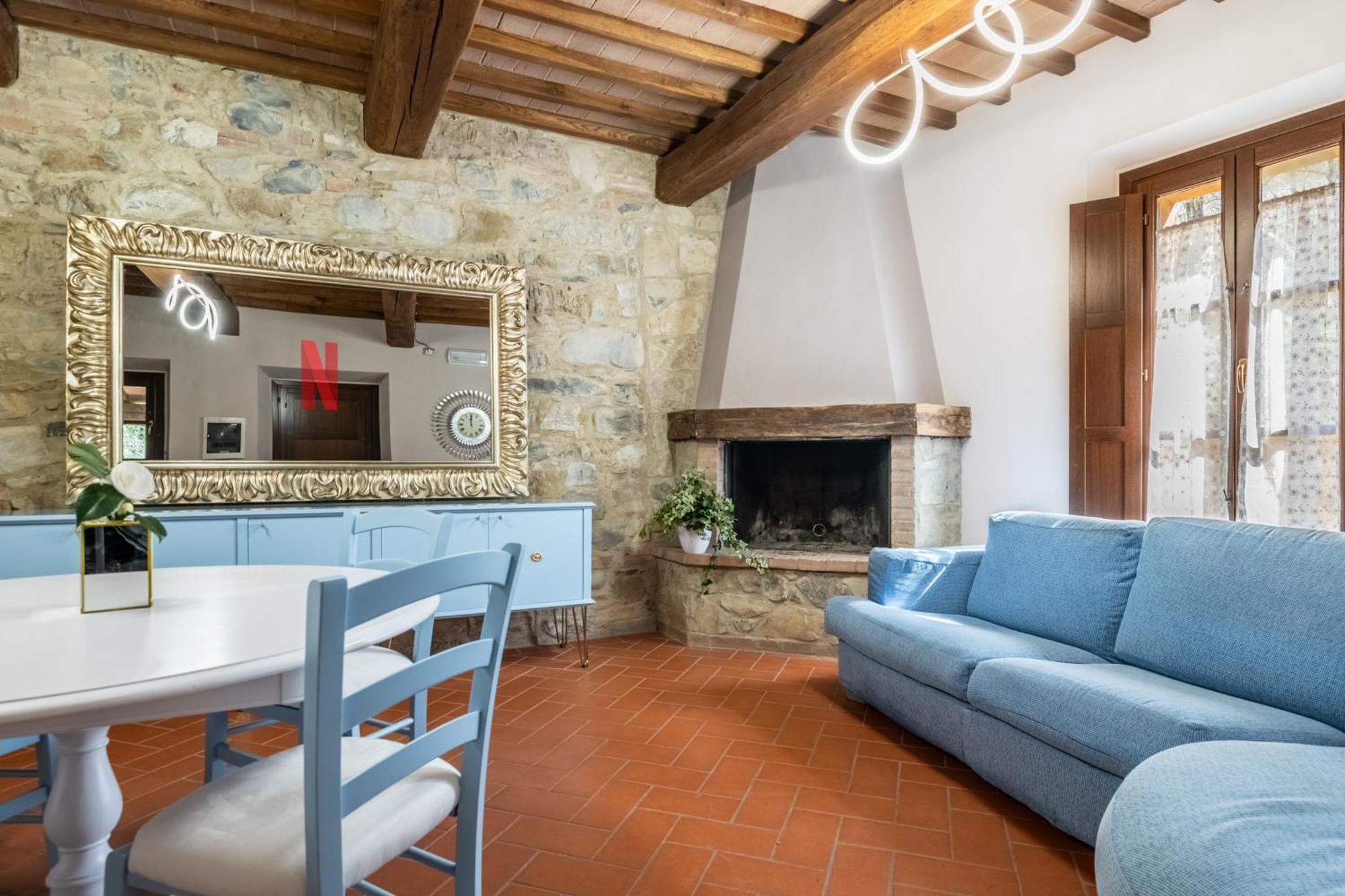 Villa Le Polle Di Meletro Chianni Extérieur photo