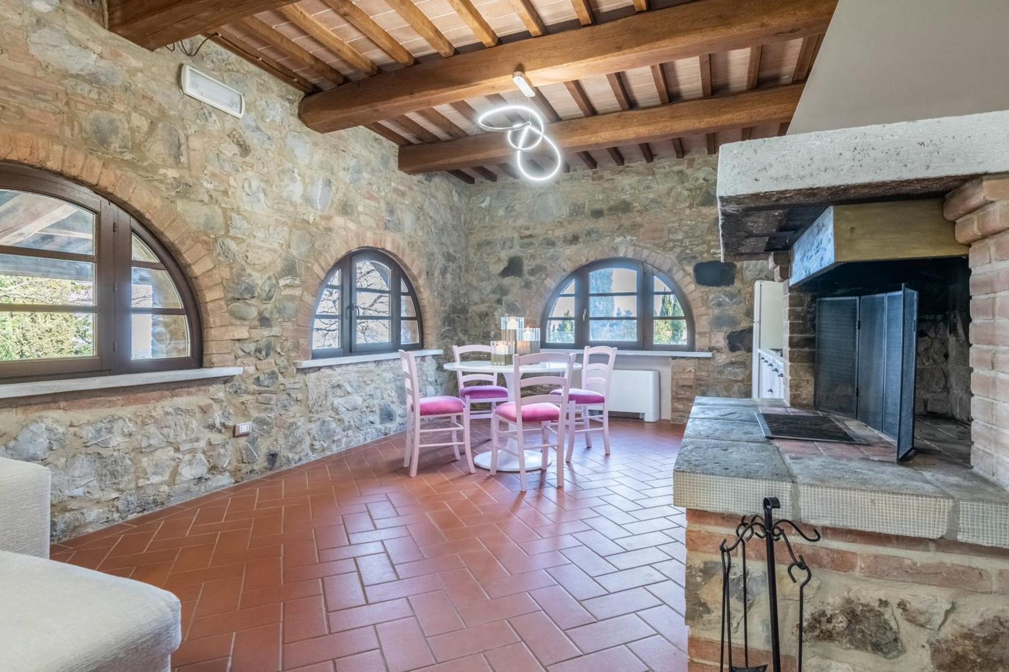 Villa Le Polle Di Meletro Chianni Extérieur photo