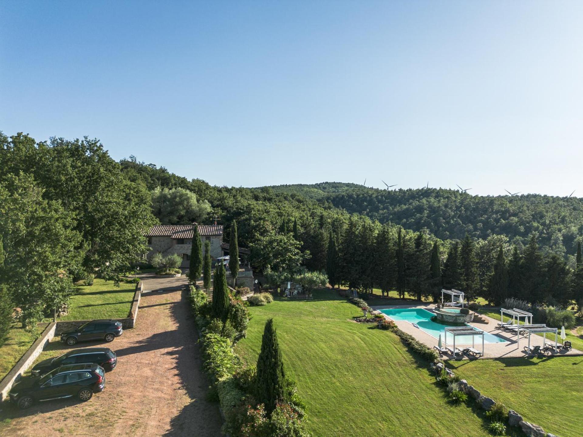 Villa Le Polle Di Meletro Chianni Extérieur photo
