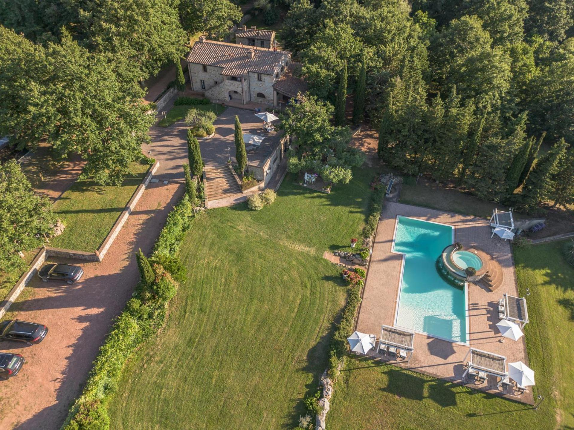 Villa Le Polle Di Meletro Chianni Extérieur photo